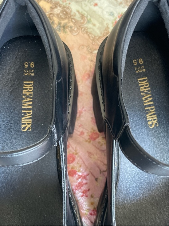 Dream Pairs|Black Chunky Platform Mary Jane Shoes|Black|9.5|NWOB - Picture 6 of 10